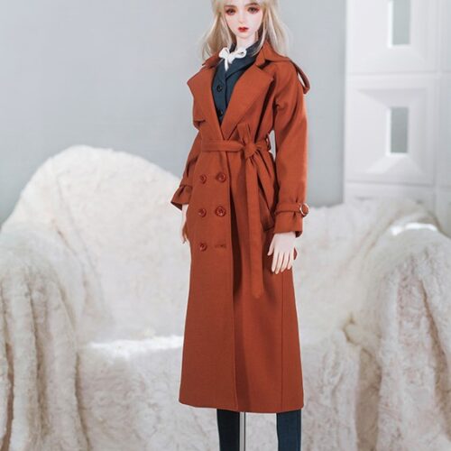 Woman coat for 1/3 doll